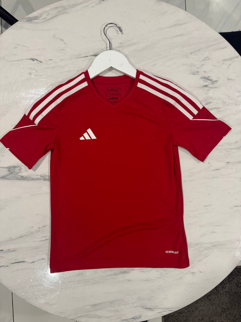 24/25 Red Adidas Kids Training Jersey