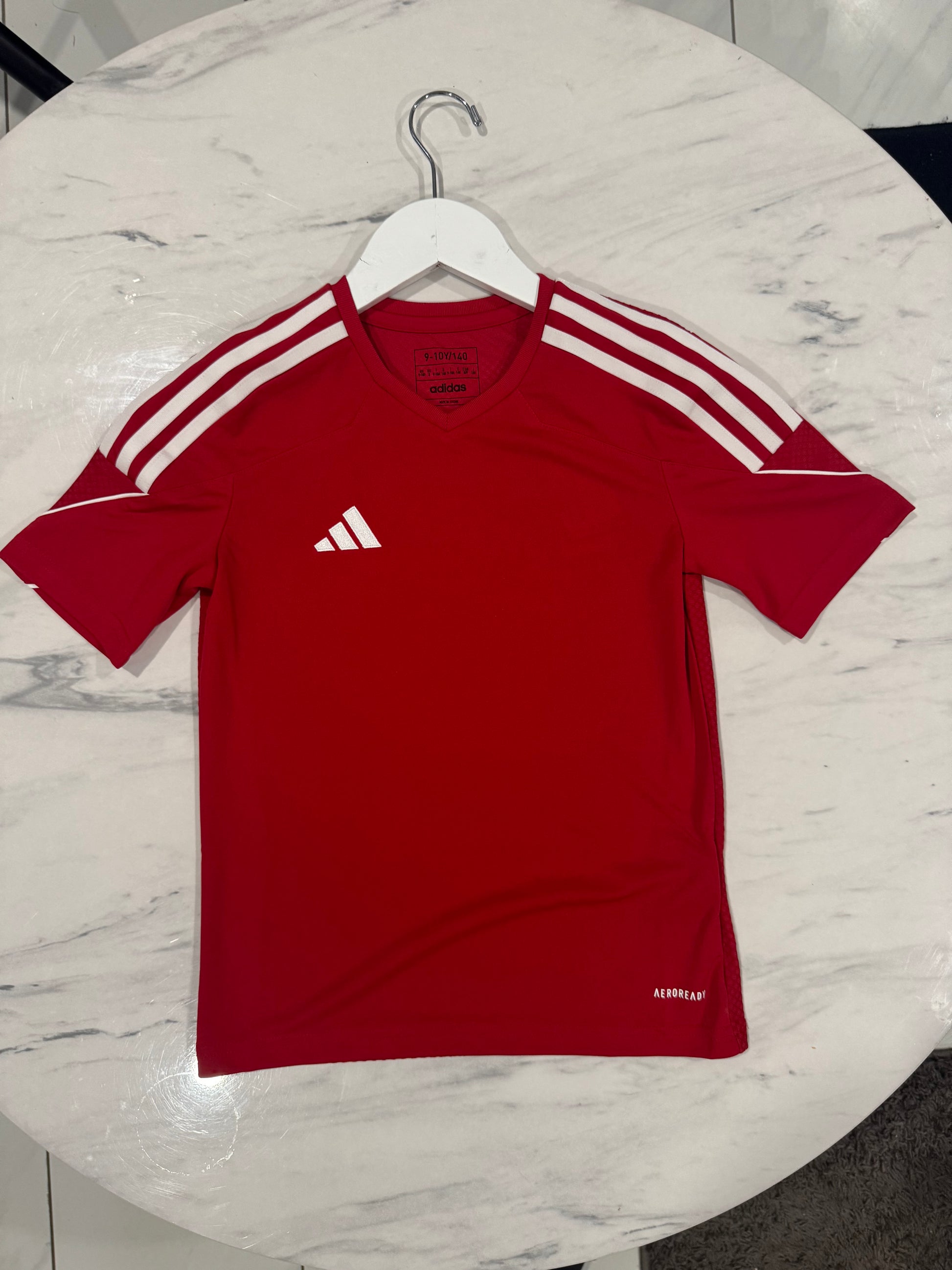 24/25 Red Adidas Kids Training Jersey