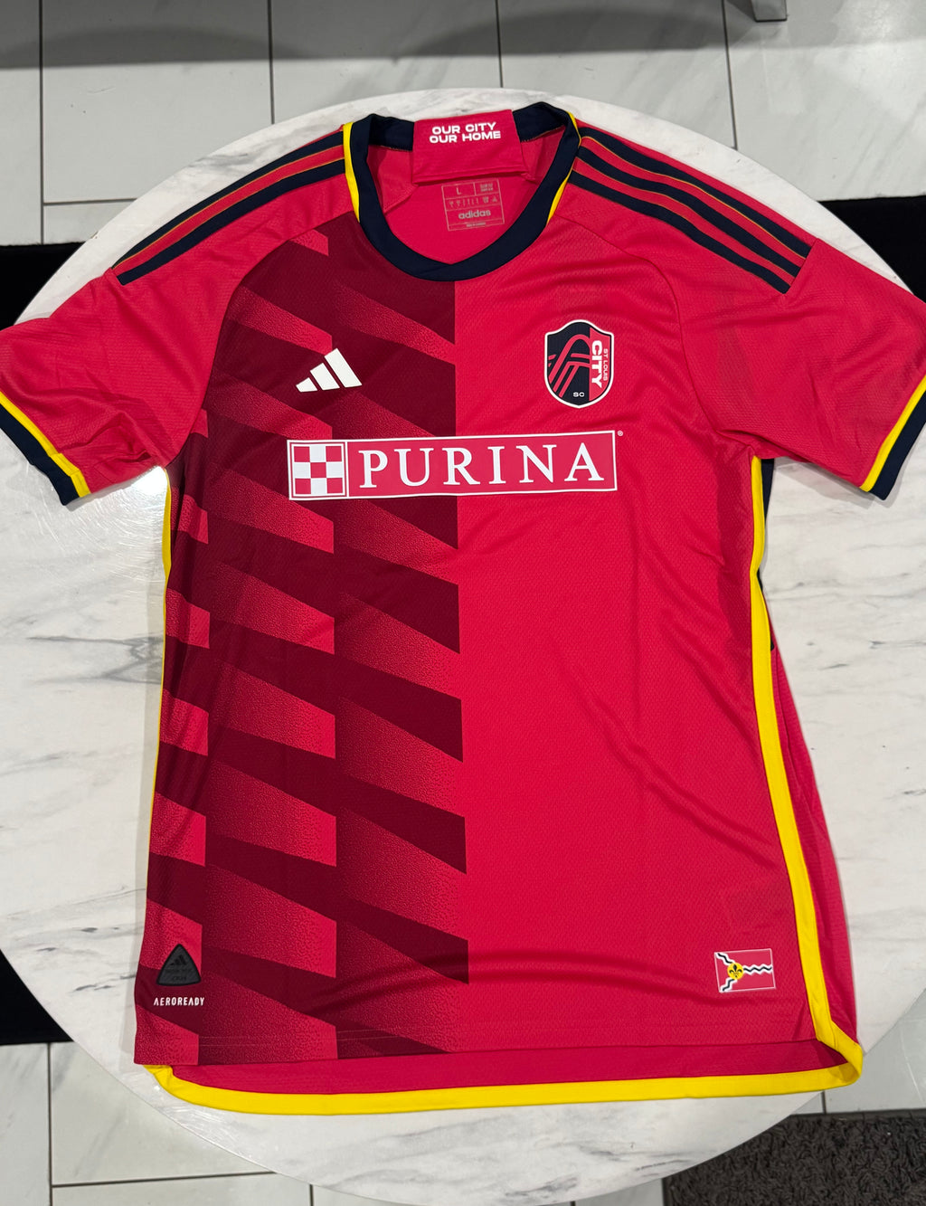 23/24 St Louis City SC Home Player Version Jersey